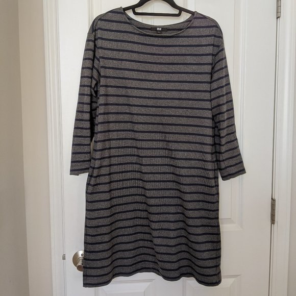 Uniqlo Striped Dress - Picture 1 of 2